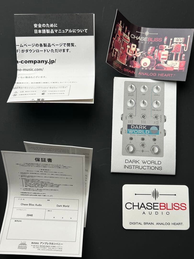 DARK WORLD デジタルリバーブ