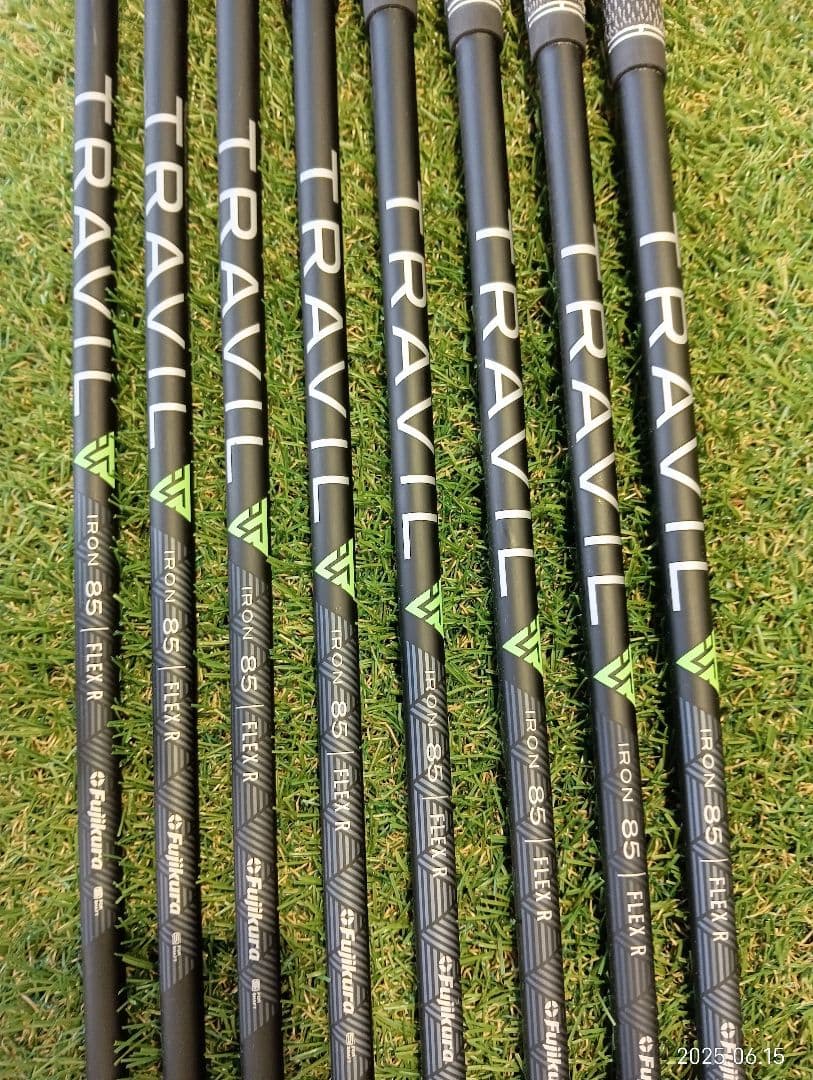 【希少品】ドゥーカス RELOADED+ M アイアンセット トラビル85 R