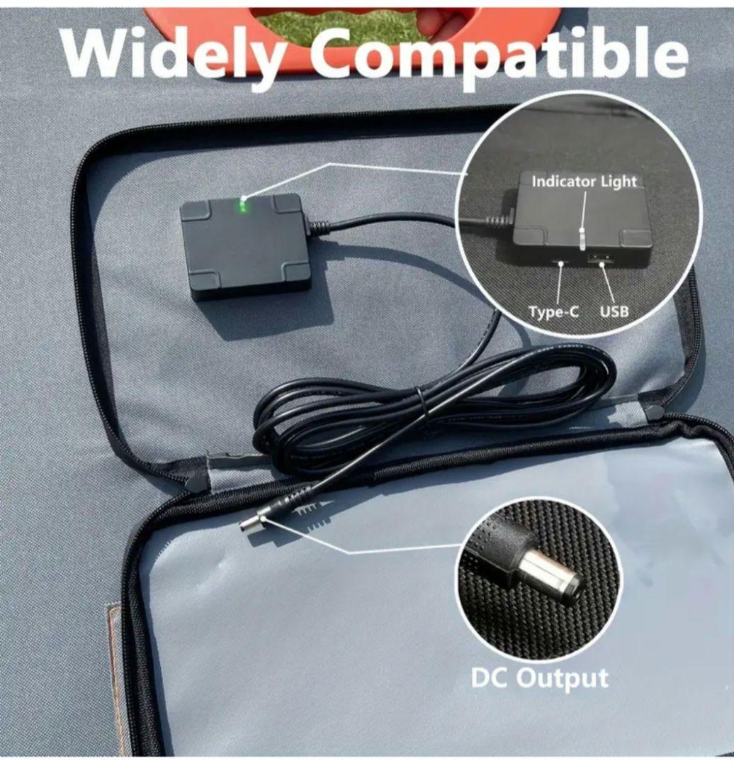 折りたたみソーラーパネル 100W