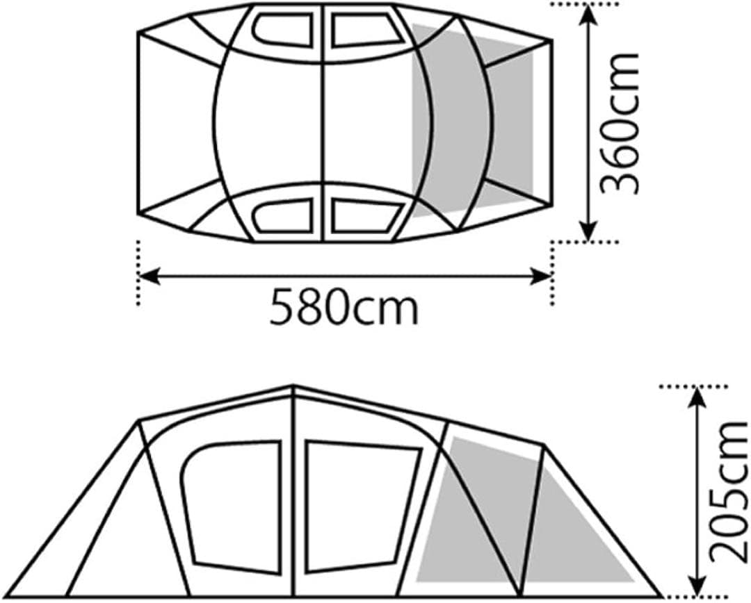 新品未使用品　 peakテント トルテュ ライト TP-750
