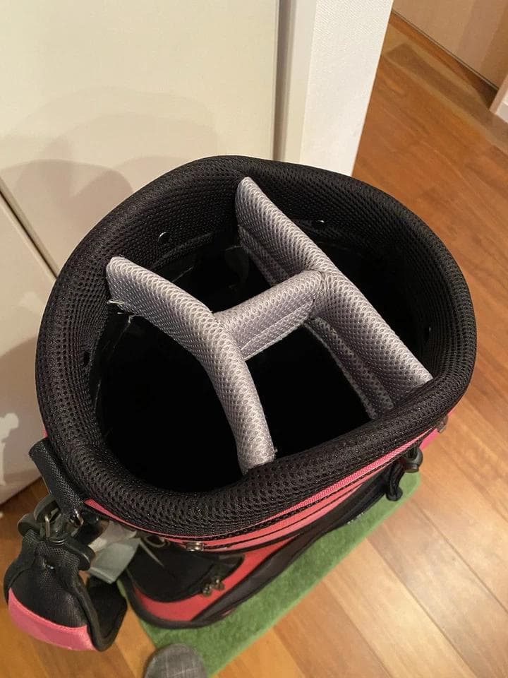 ナイキ レディース ピンク 軽量 ゴルフバッグ カート キャディバッグ レア