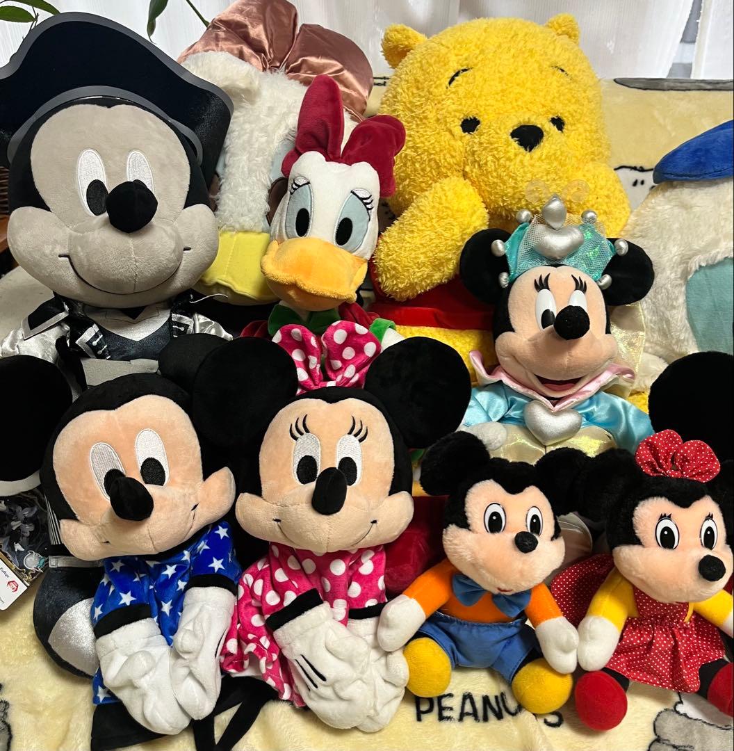 ディズニー ぬいぐるみ マスコット ディズニーランド　ディズニーシー　まとめ