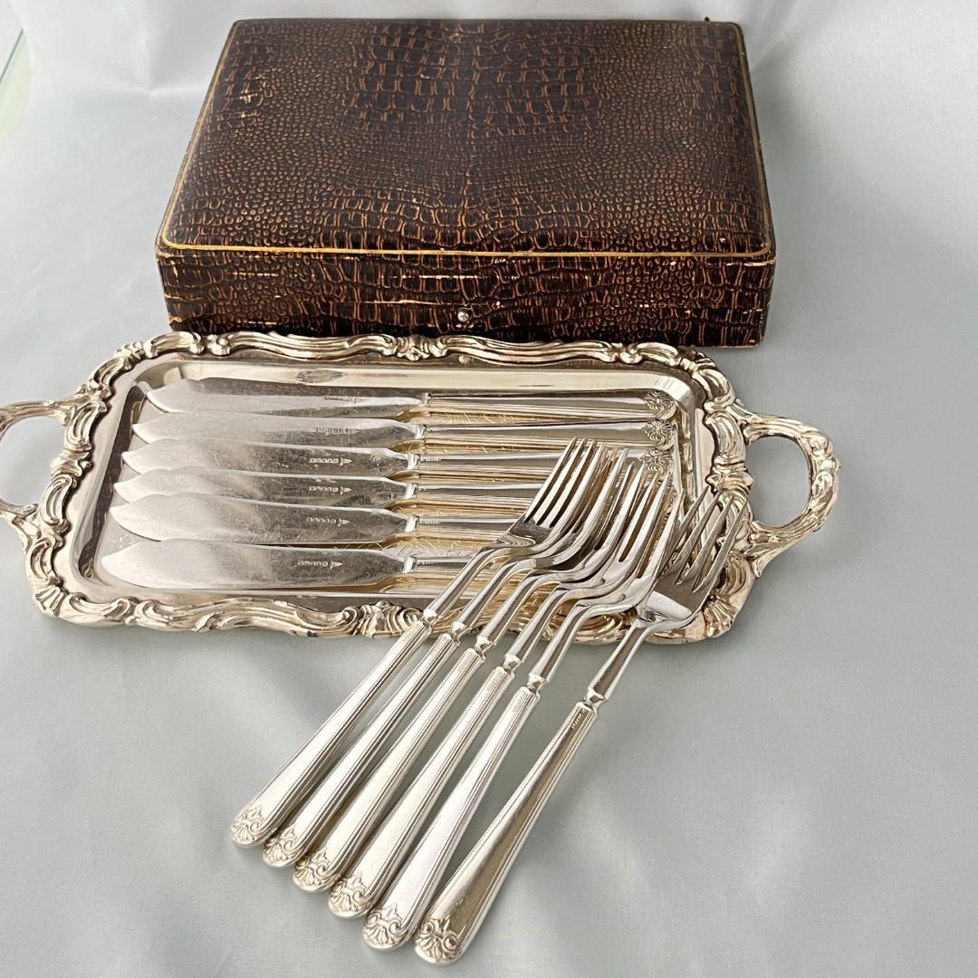 【Walker & Hall】カトラリーセットナイフ / フォーク