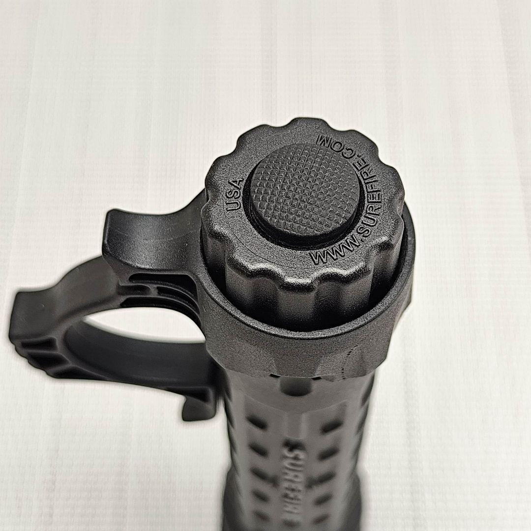 SUREFIRE G3＋NEXTORCH FR-1リング＋青色発光テールキャップ