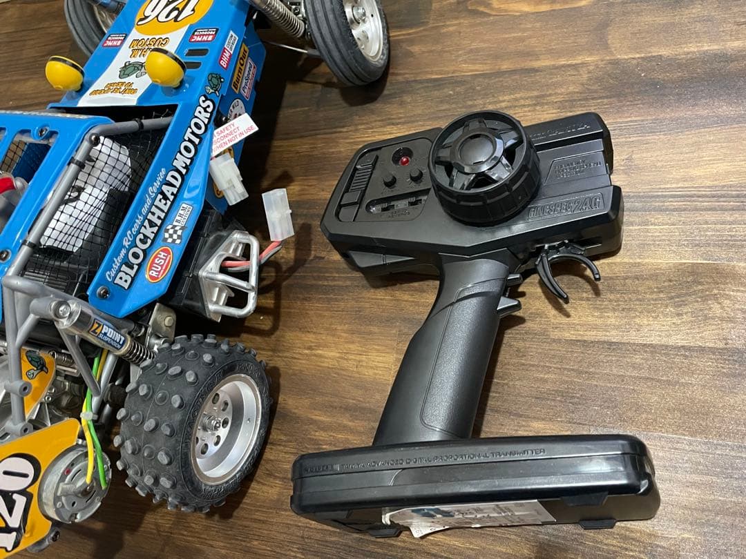 タミヤ　ブロックヘッドモーター ワイルドワン　XB 完成車　フルベアリング