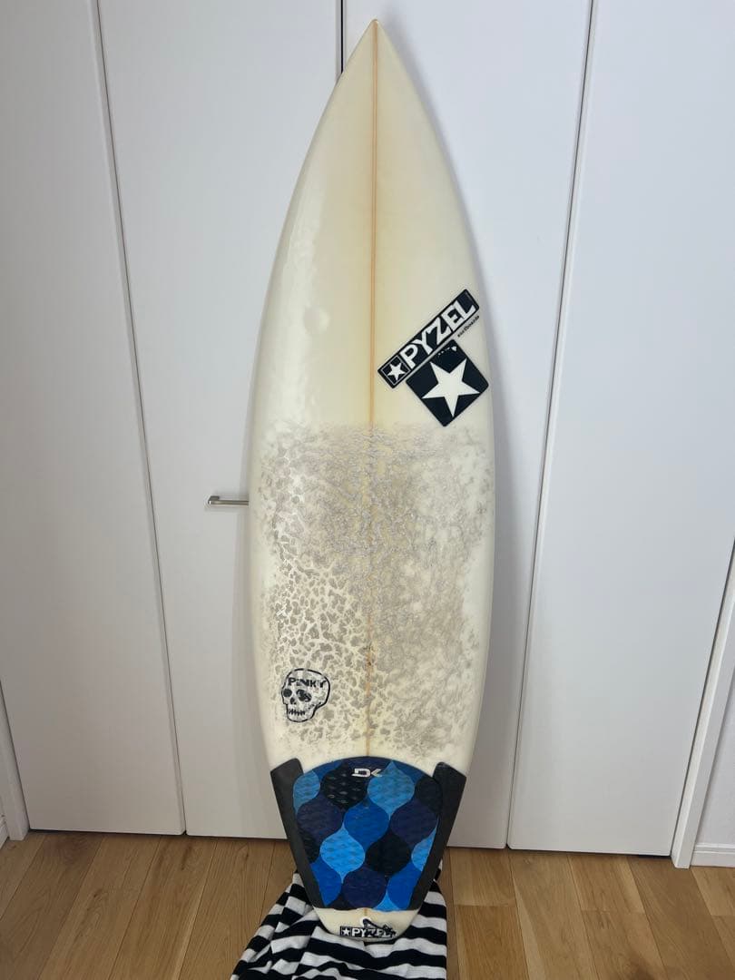 PYZEL PiNKY 5'8\" サーフボード ニットケース付き　値段交渉あり