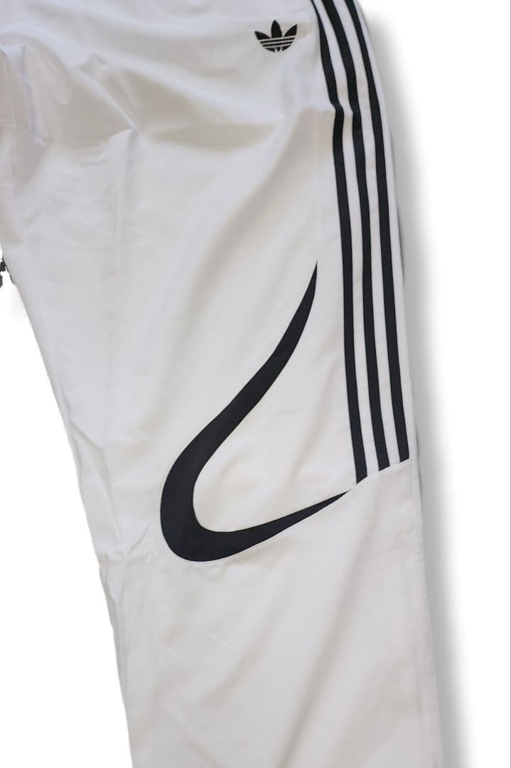 BIG 4XL adidas アディカラーチームガイスト トラックパンツ白