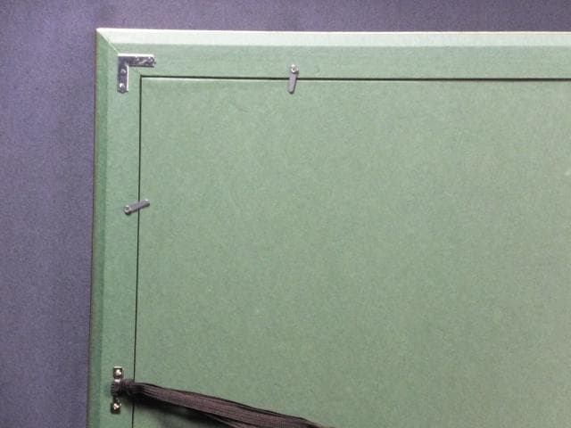 モールディング 　大全紙　水彩/版画用額縁『布張りタトウ箱　黄袋付』0109I