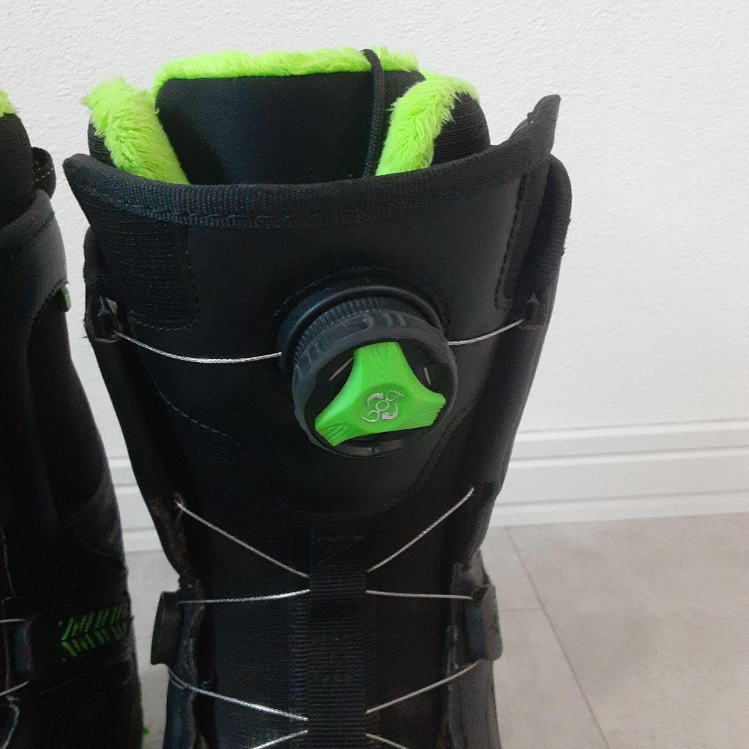 HEAD ヘッド STRIKE BOA スノーボード ブーツ 26cm ボア 黒