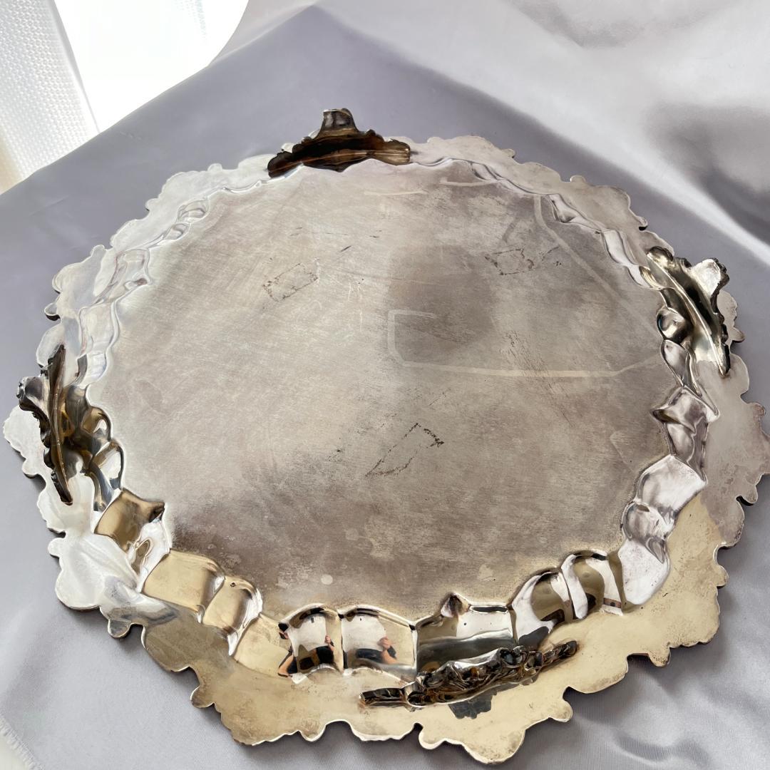 【SHERIDAN】 チッペンデールのサルヴァ フット付 43cm 大型