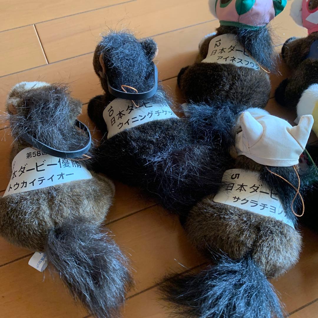 競馬用ぬいぐるみ7馬セット