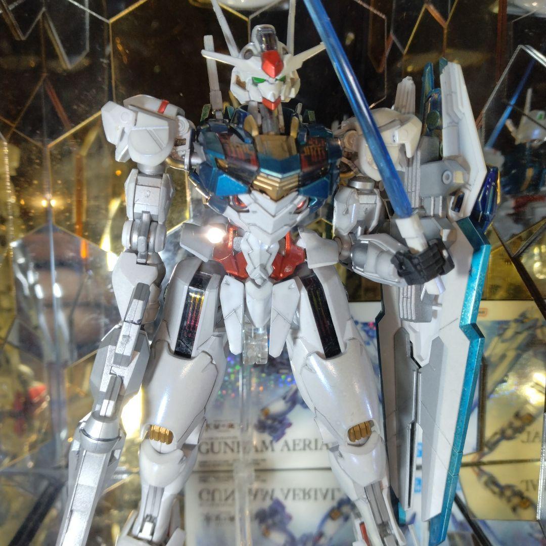 ガンプラ　ガンダムエアリアル完成品