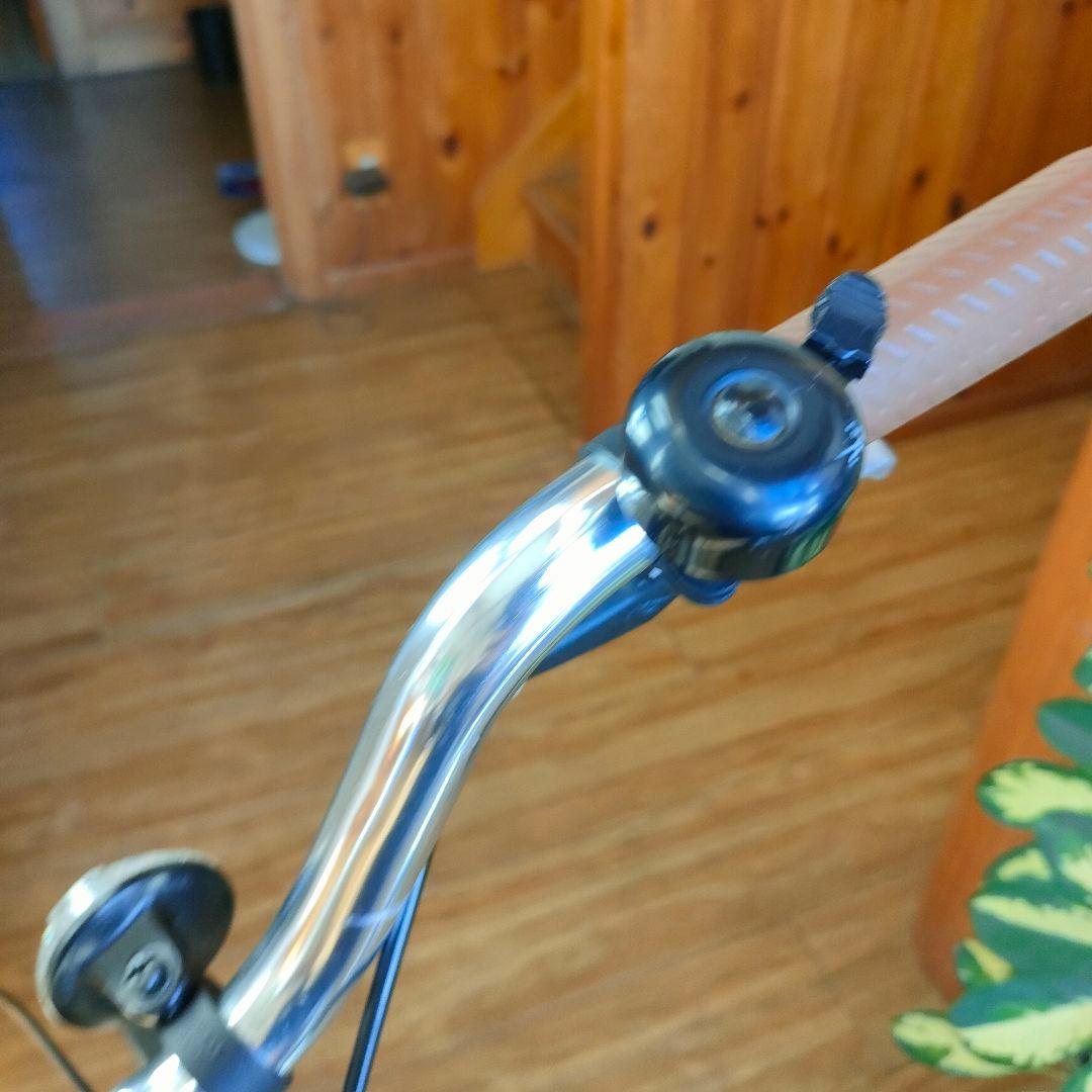 折り畳み自転車　キャプテンスタッグ　16インチ　黒