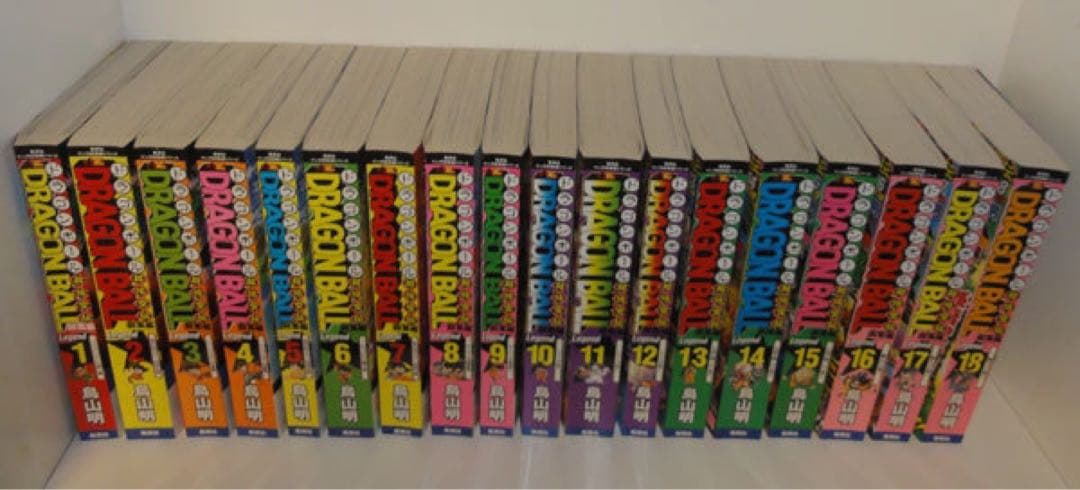 新品 ドラゴンボール 超悟空伝 総集編 全18巻 初版 鳥山明