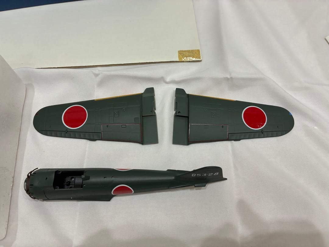 【未使用】マルシン零式艦上戦闘機52型 1/48スケール　金属製キットモデル