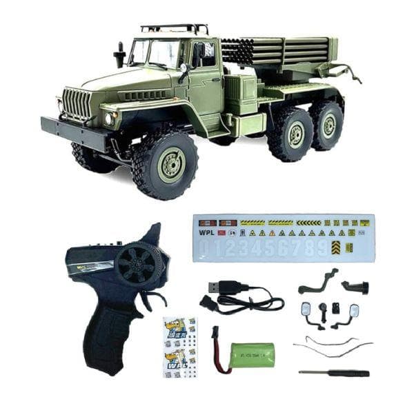 WPL B36-2 1/16 自走多連装ロケット砲ラジコン BM-21 グラート