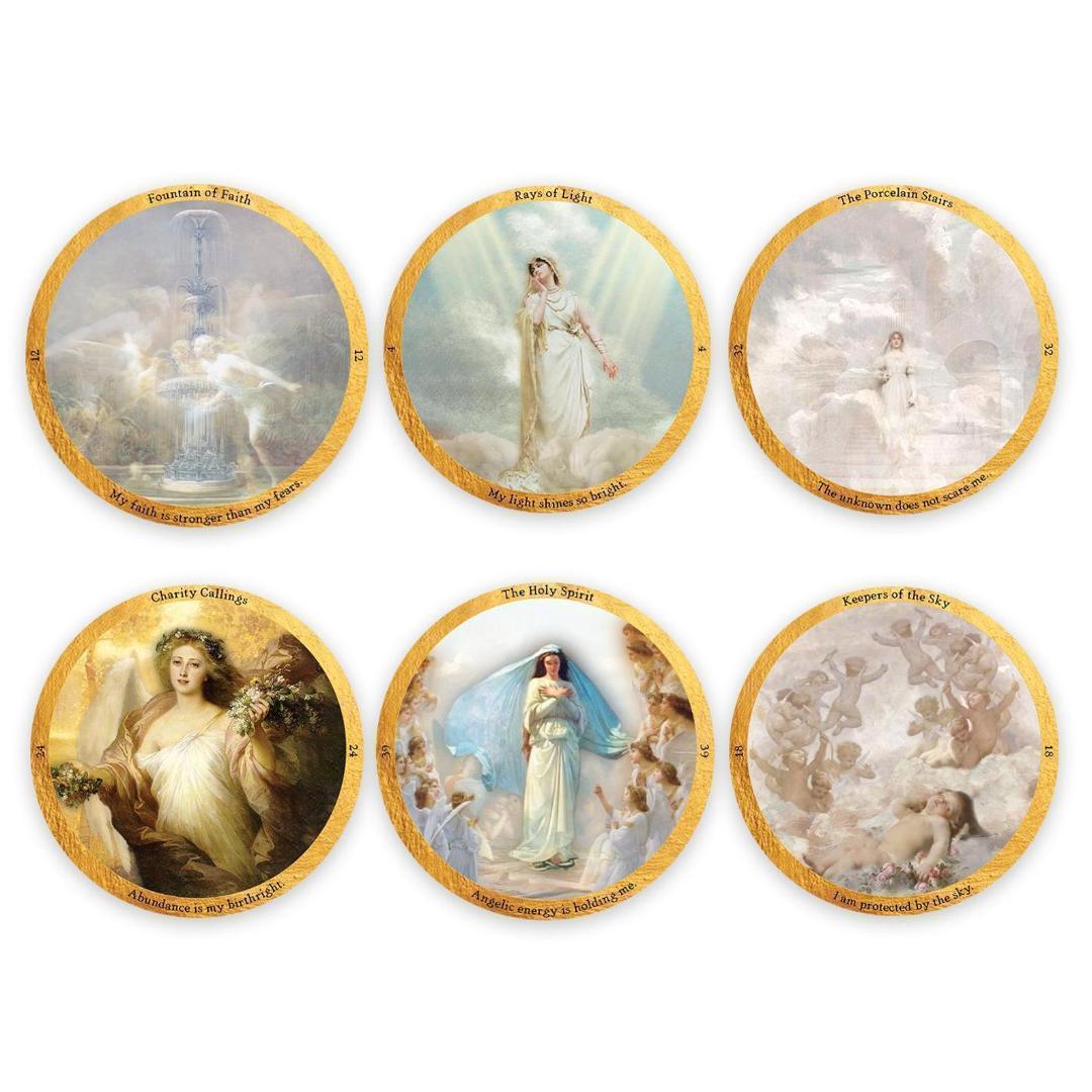 【発売したばかりの最新作海外デッキ】メーカー正規品✨天使界のオラクル／サークル型