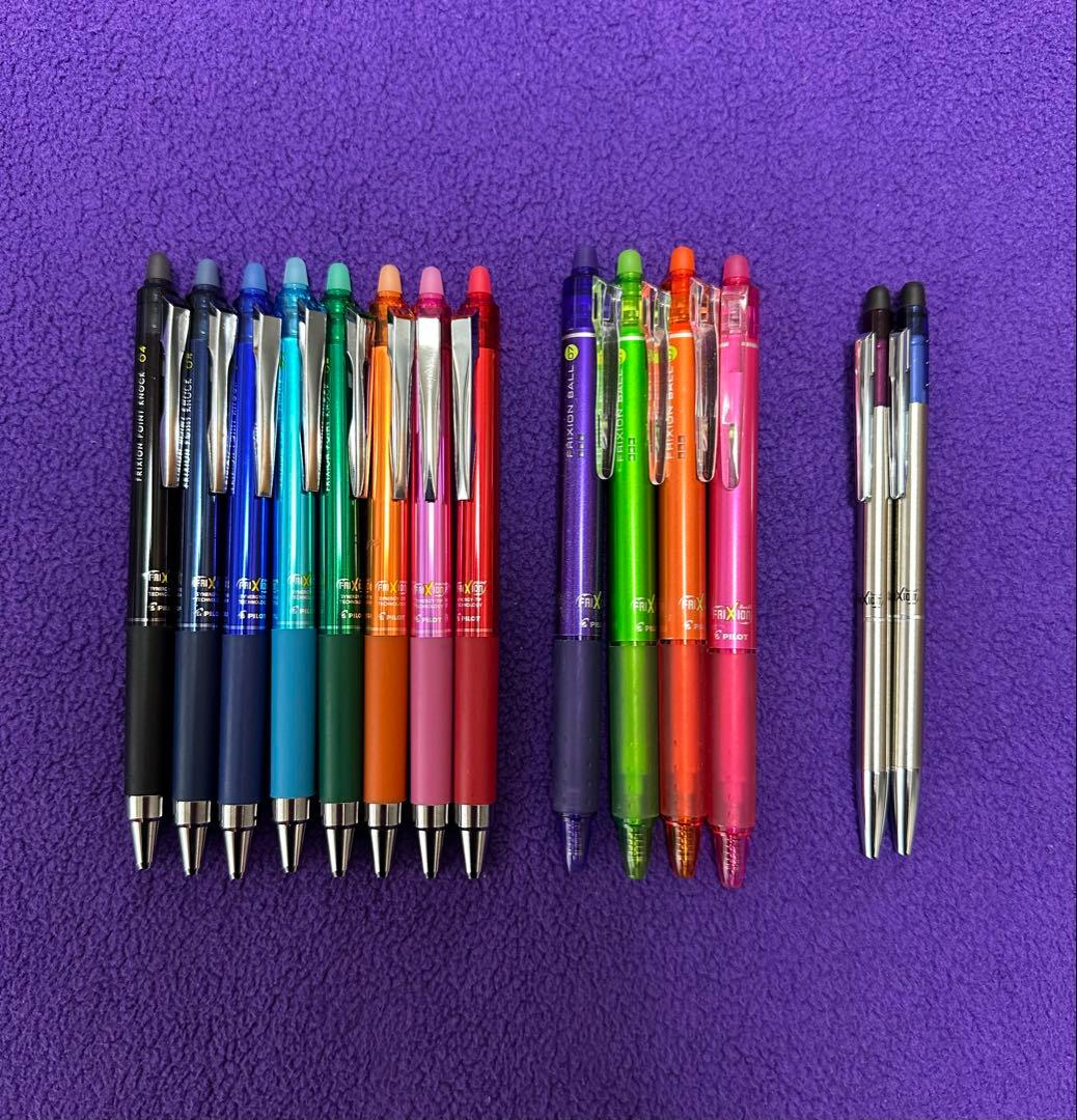 ✨超レア・販売終了品✨フリクションボール0.4mm 8本、スリムBiz 2本ほか
