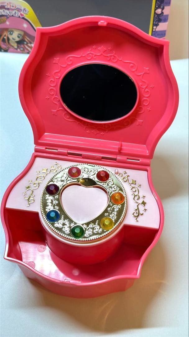 シュガシュガルーン　ハートジュエリーボックス　TOMY
