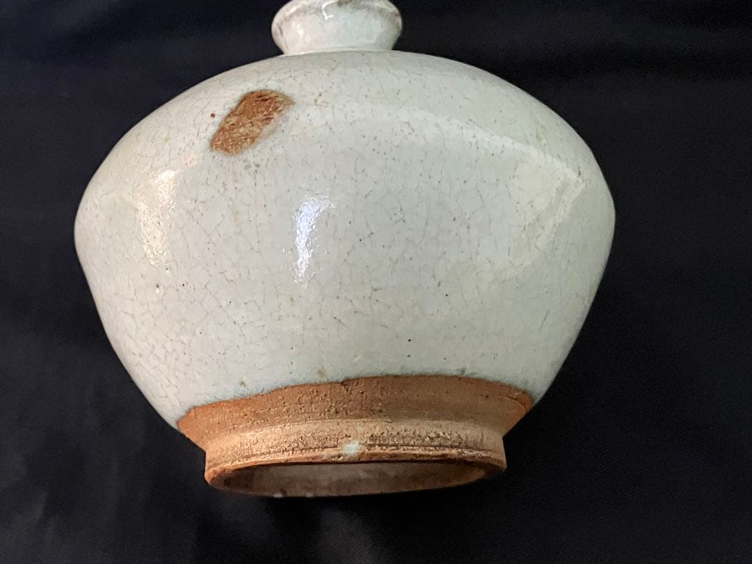 油壺　本郷焼？　骨董　アンティーク　レトロ