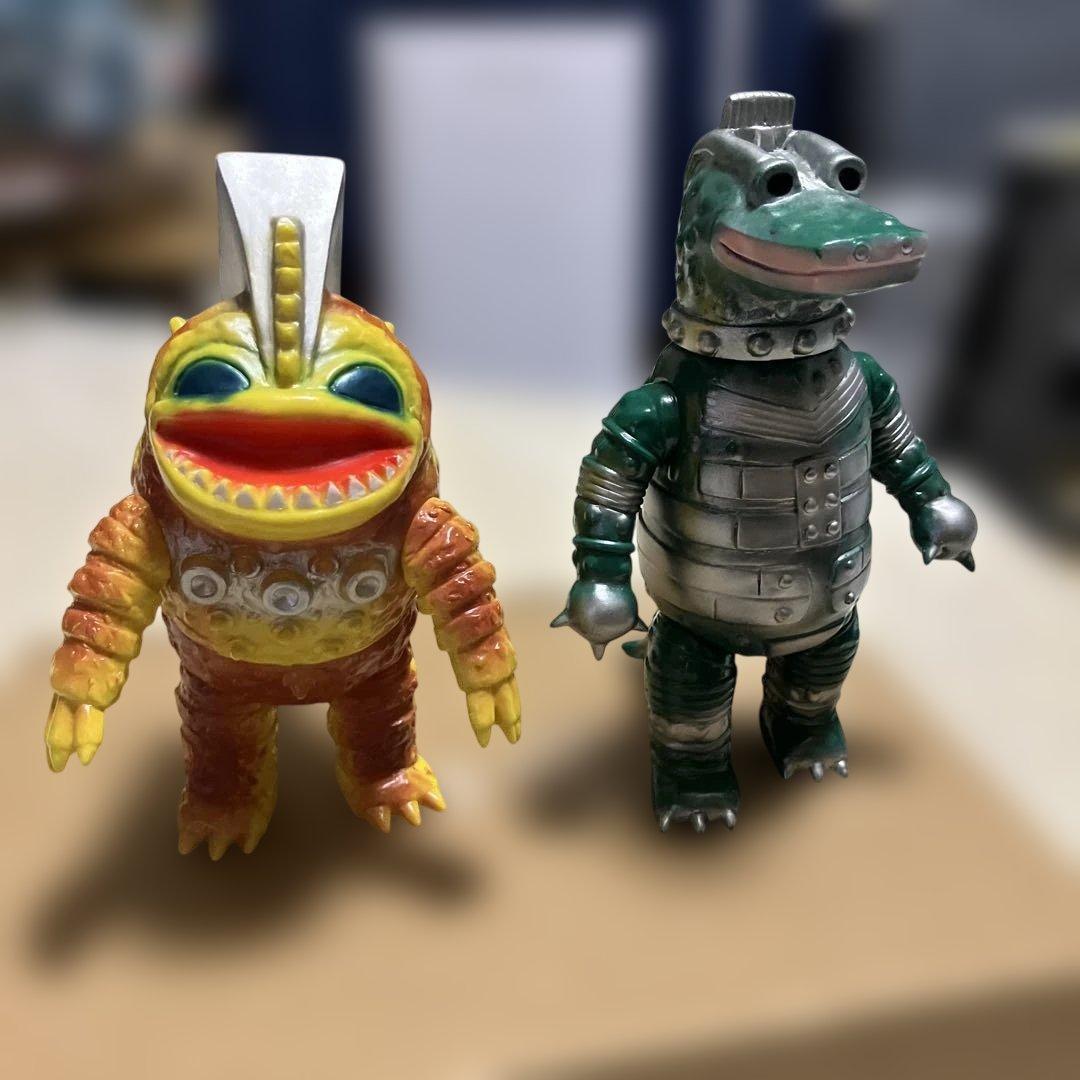 キャプテンウルトラ　ビニパラベビー　バクトン 1999&改造バンデラー2000