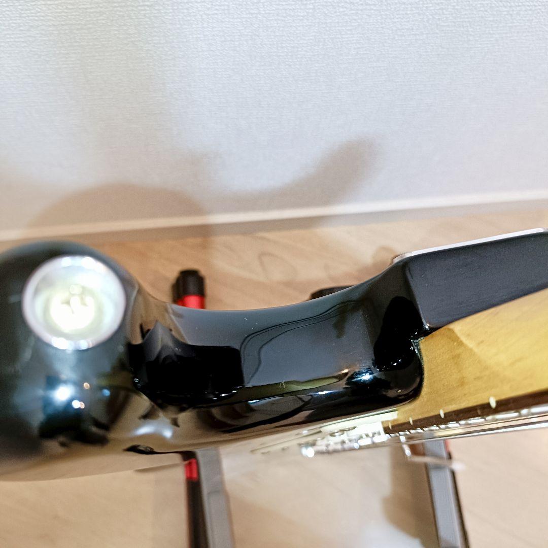 【メンテ済】Squier ストラトキャスター エレキギター本体 ブラック