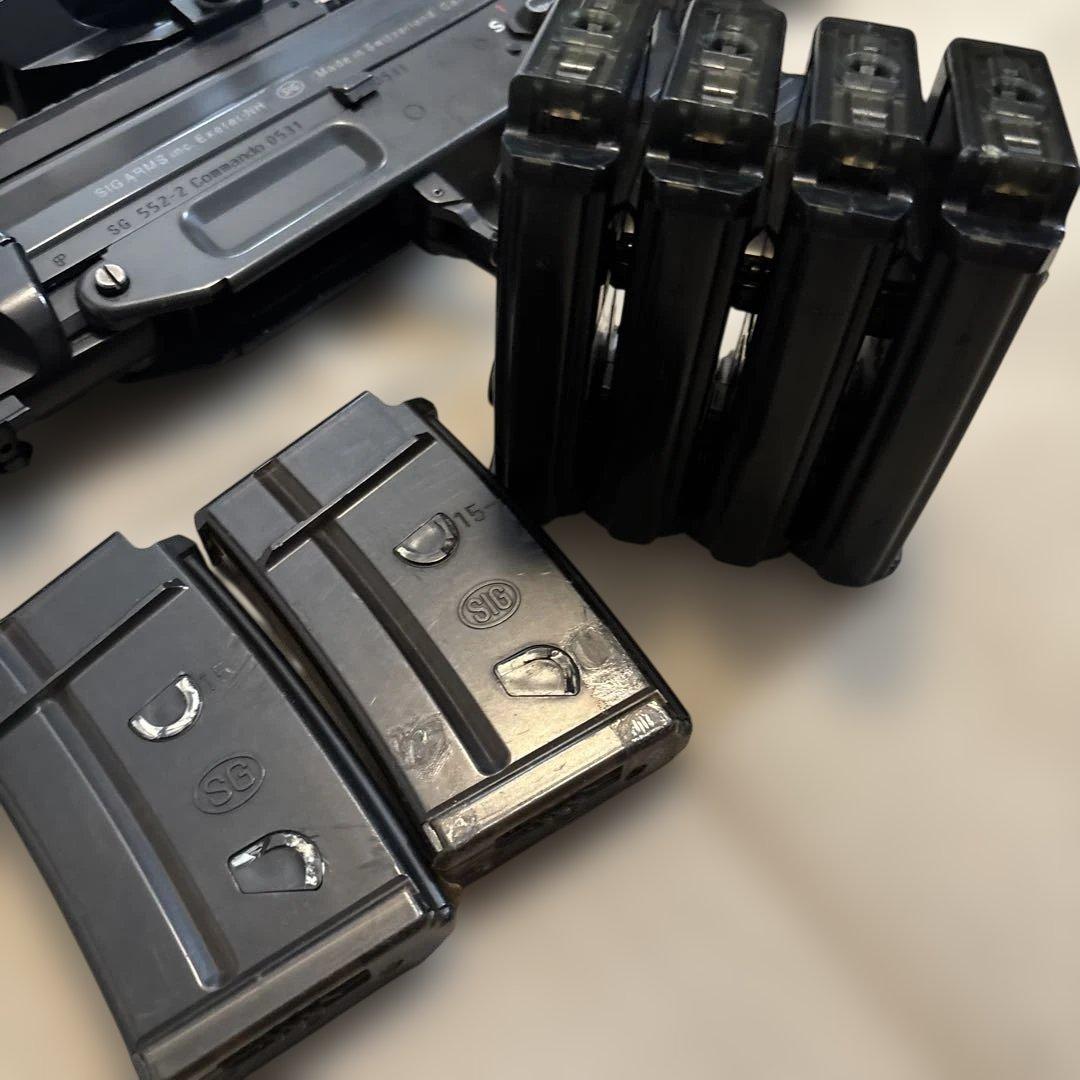 電動ガン SIG552 シールズ 1Jカスタム ドットサイト220連マ