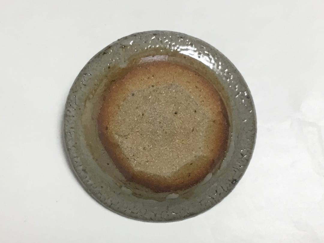 茶道具 古物品 水指 唐津 捻貫 島谷啓介 木箱入