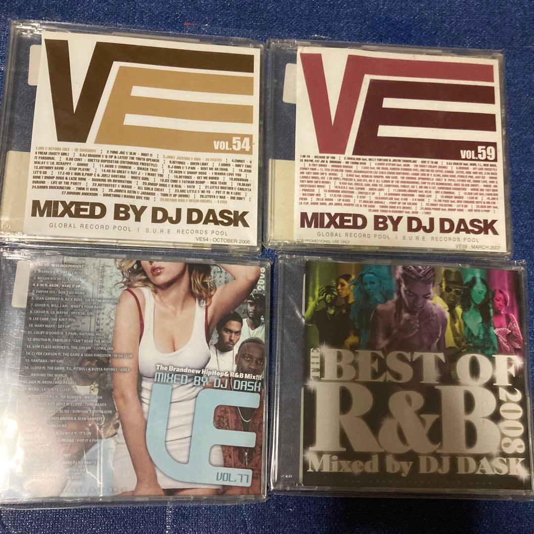 DJ DASK ダスク　THE BEST OF R&B 16枚　CD 邦楽