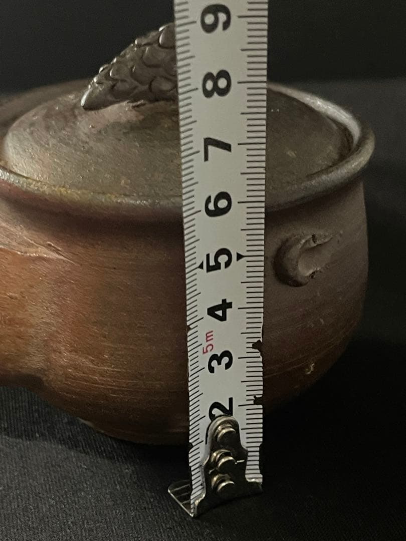 希少 古美術 備前焼　作家 竹村永楽 宝瓶　急須　茶器　茶道具