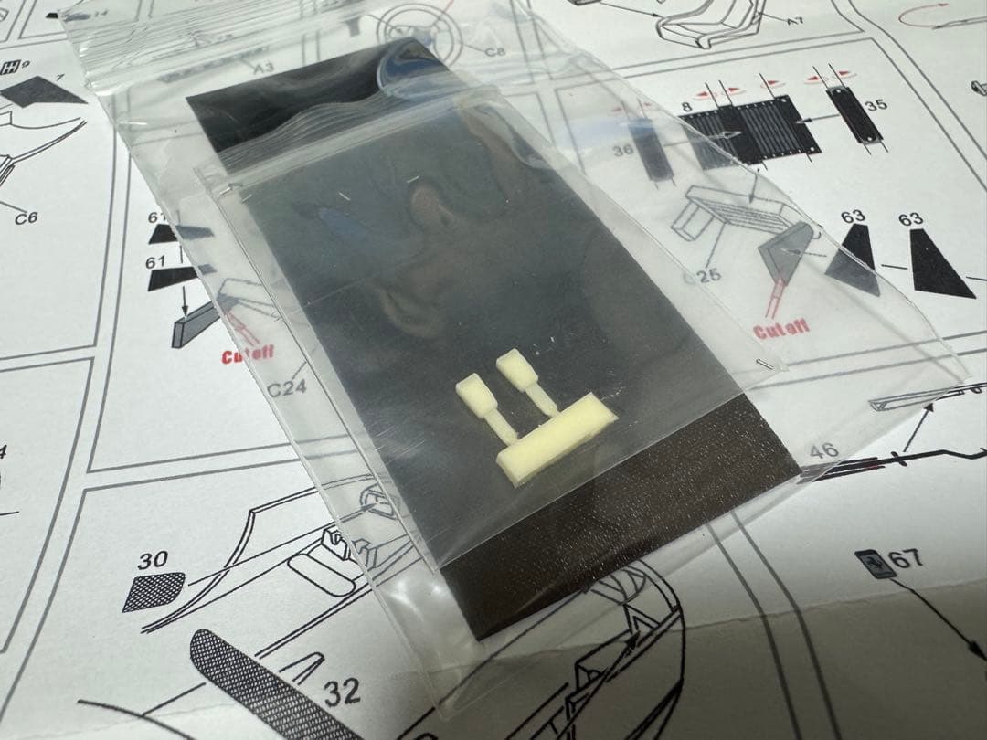 タミヤ 1/24 フェラーリF40+ホビーデザインディテールアップパーツセット