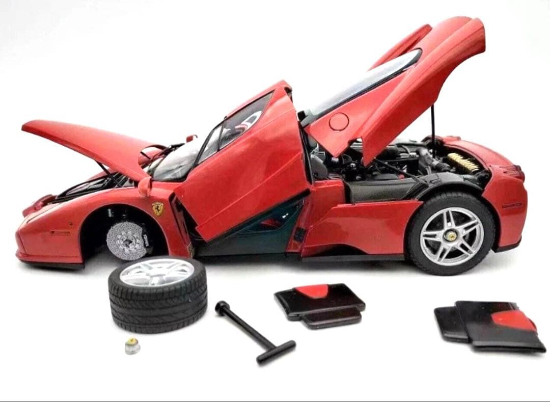 京商 BBR 美品　エンツォフェラーリ　1/18 レッド フルオープン