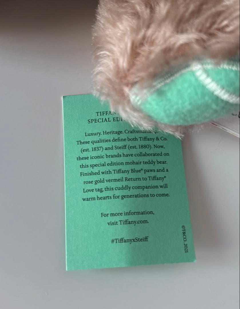 Tiffany ティファニー Steiff シュタイフ テディベア ぬいぐるみ