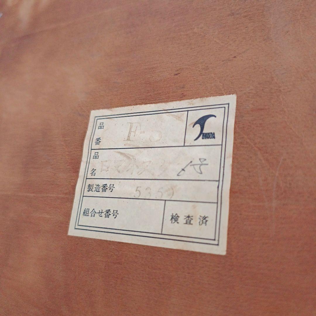 ヴィンテージ 花柄 オリーブ 経年のファブリックが美しい ダイニング チェア