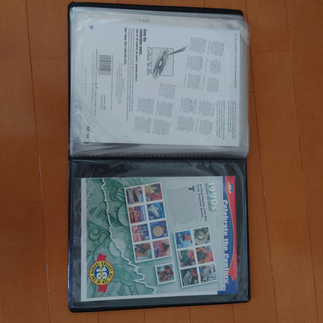 Celebrate the Century 切手シート
10完ファイルブック付き