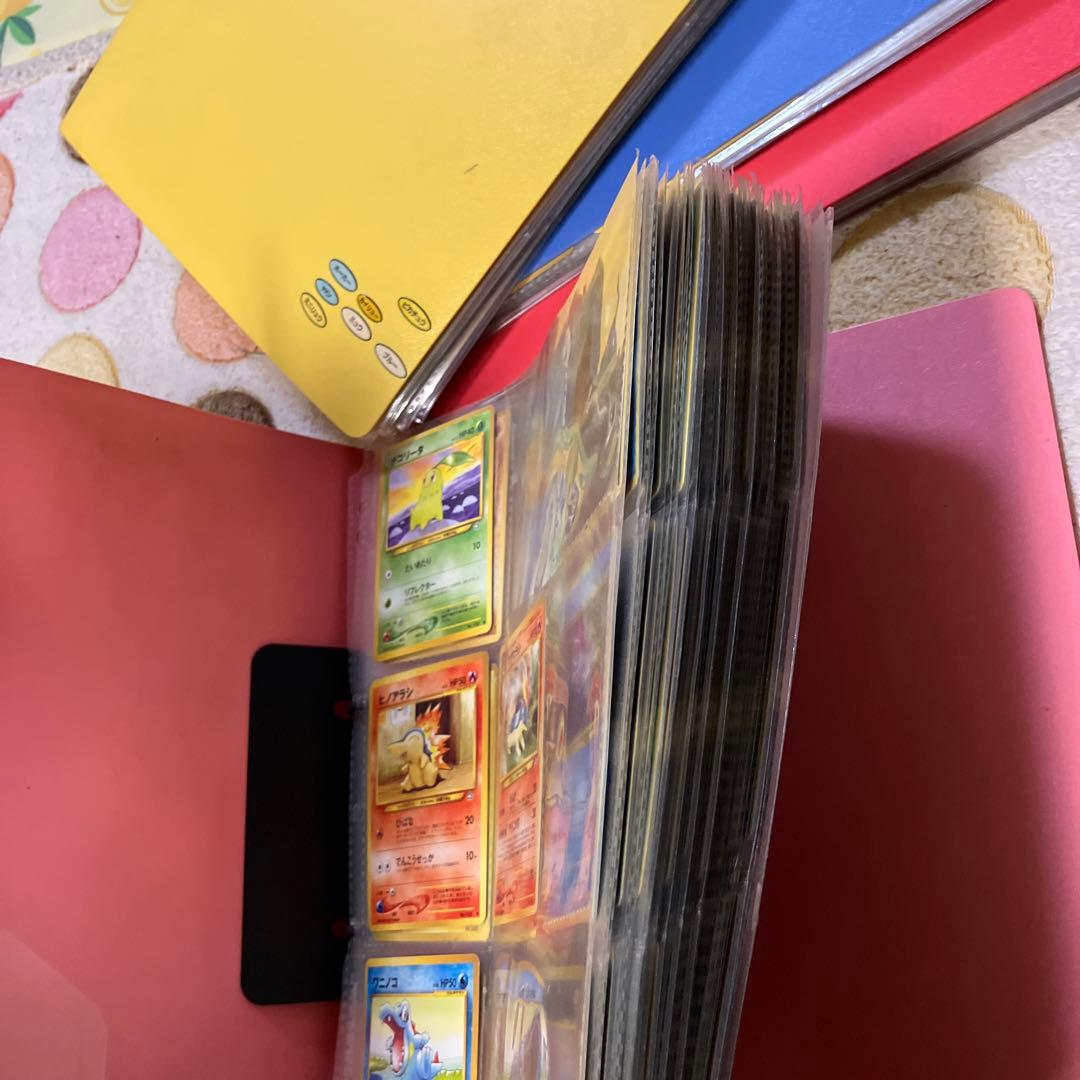 ポケモンカード 旧裏カード　300枚以上　ノーマルとレアカード4ファイル