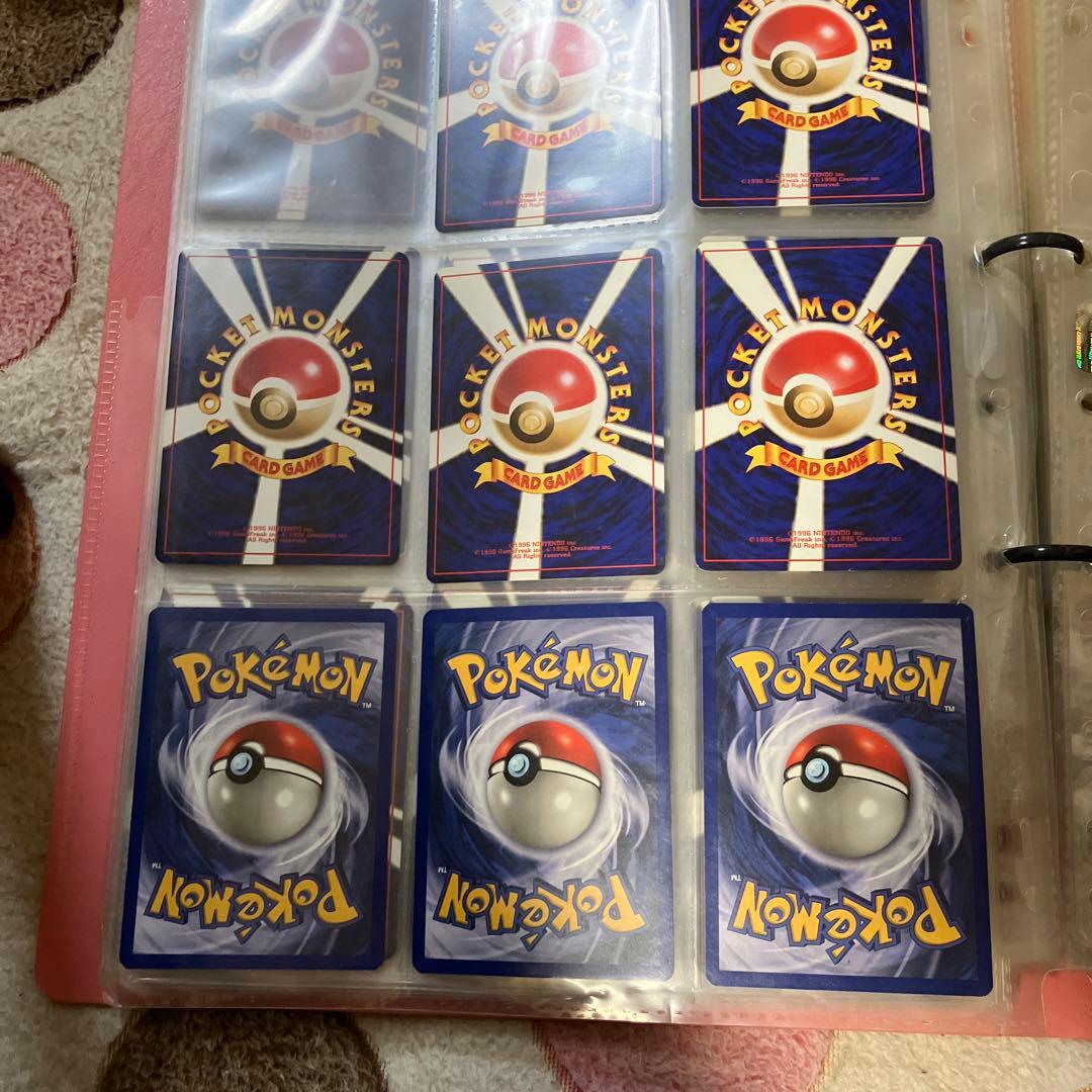 ポケモンカード 旧裏カード　300枚以上　ノーマルとレアカード4ファイル