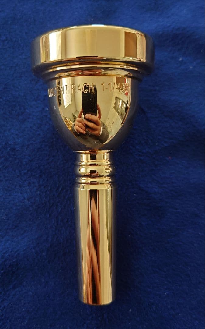 V.Bach 1-1/4GM 金メッキGP