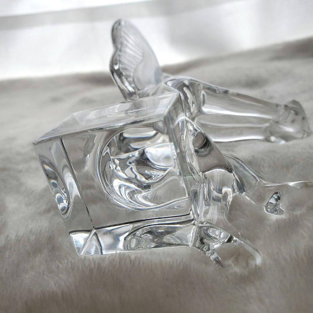 Baccarat バカラ　エンジェル ハート　天使　クリスタル　置物 インテリア