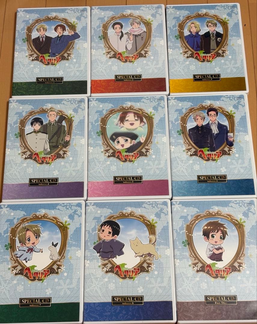値下げ交渉⭕️ ヘタリア アニメDVD アニメイト限定版 フルコンプセット