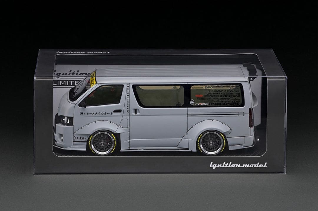 1/18 限定 イグニッションモデル ハイエース HIACE ignition