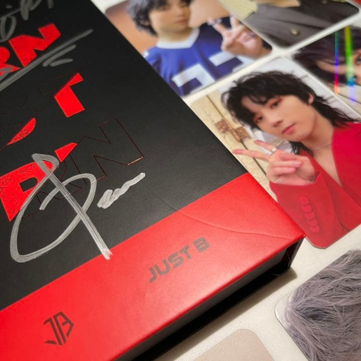 JUSTB サインアルバム ゴヌ トレカ ヨントン