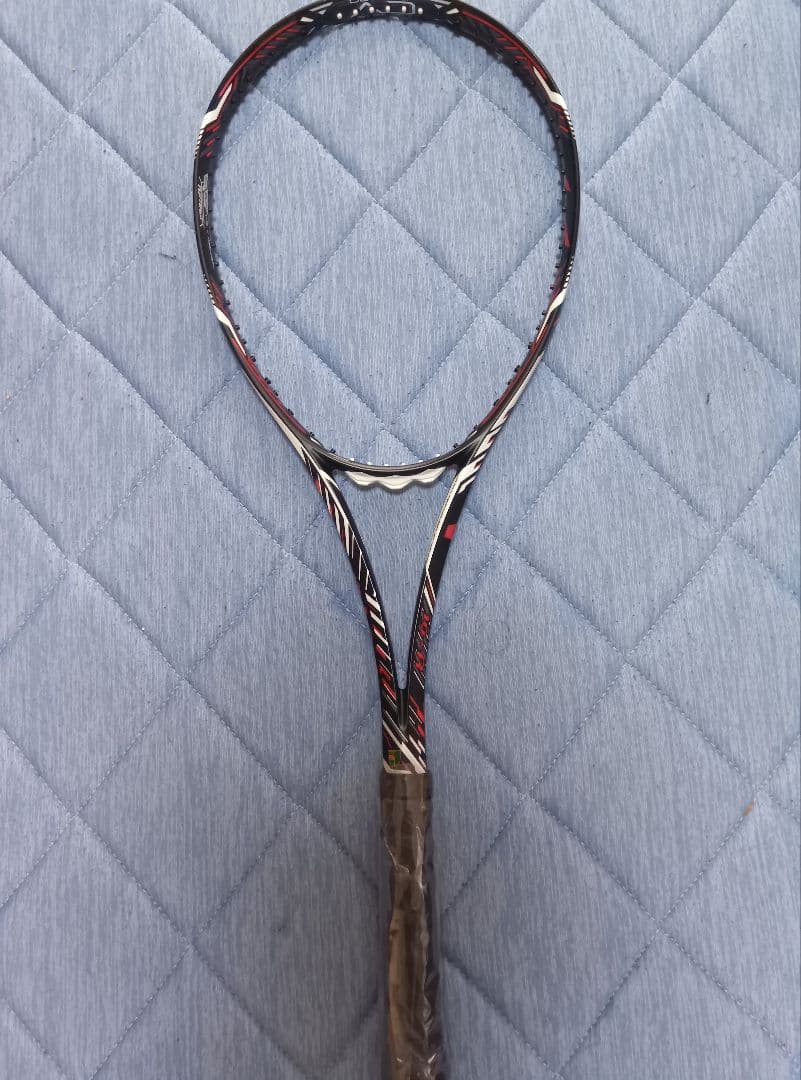 ミズノ dios 10-R 軟式テニスラケット ブラック/レッド