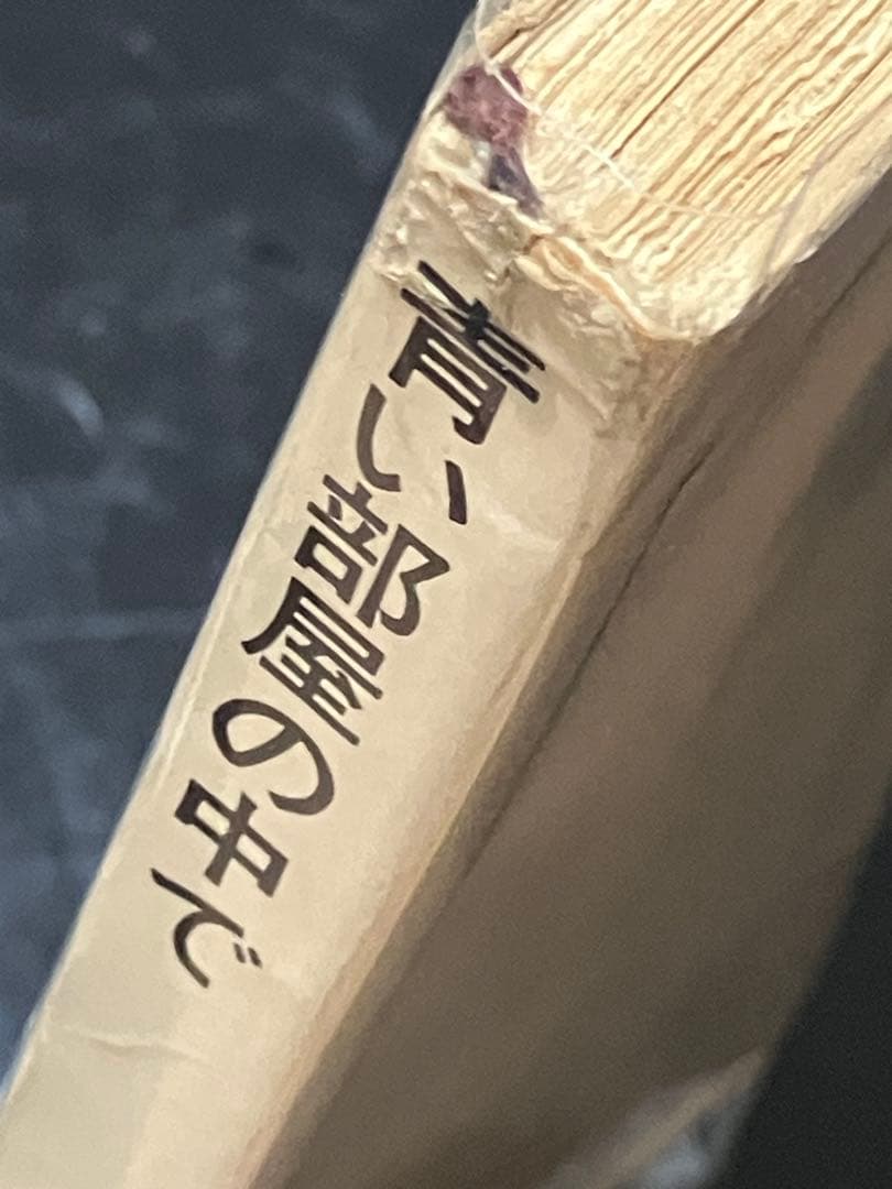 青い部屋の中で 戸川昌子 初版 文藝春秋