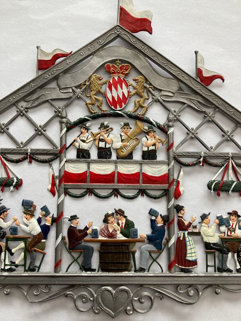 錫工芸品　壁飾り　ドイツ