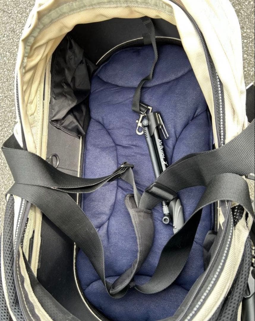 Airbuggy ペットカート ホワイト(コットのみ) ラージサイズ