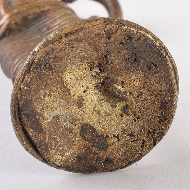 東南アジア　アフリカン美術　古銅　人物像　置物　V　7924