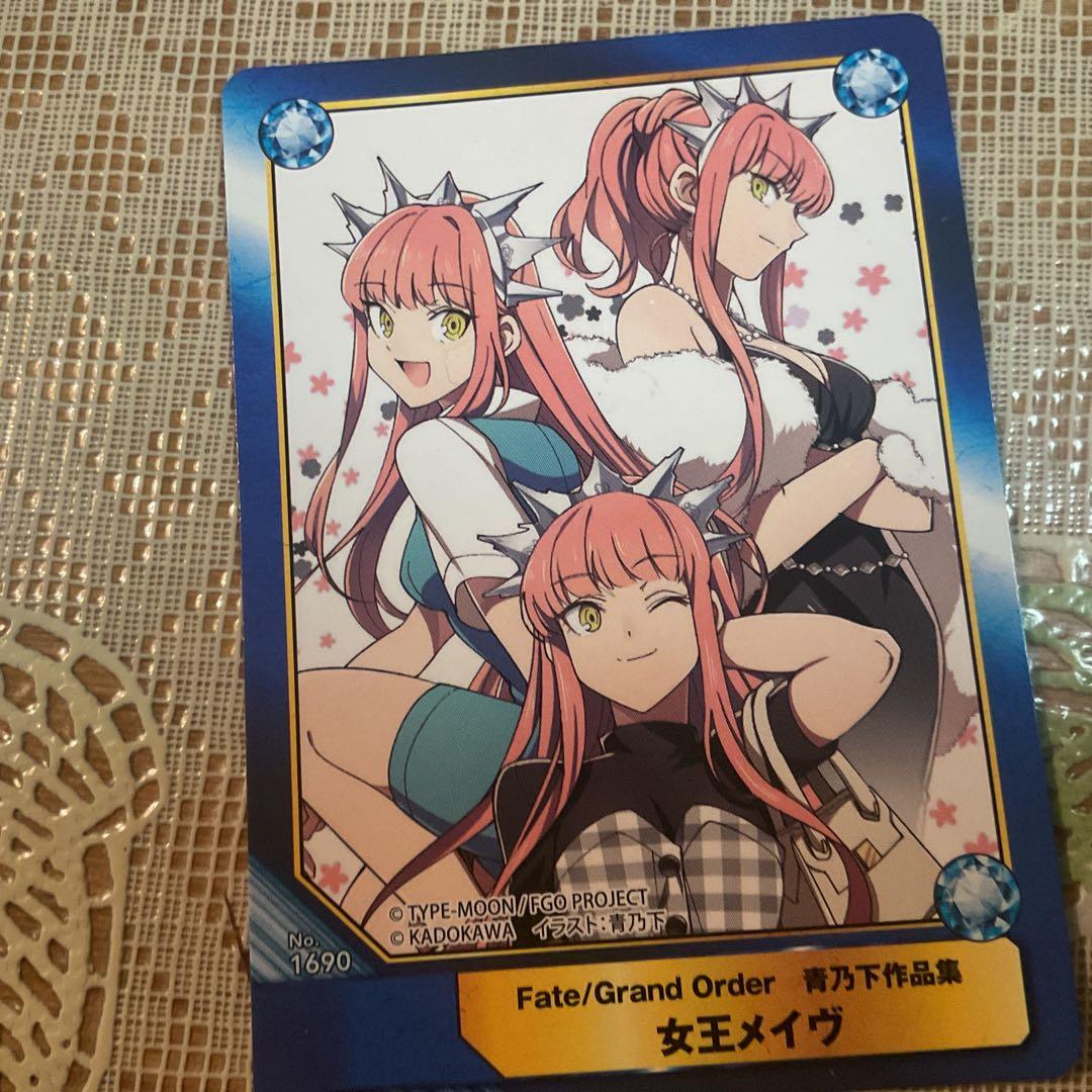 FGO 女王メイヴ 非売品カード 新品同様 アニメイト特典 1690