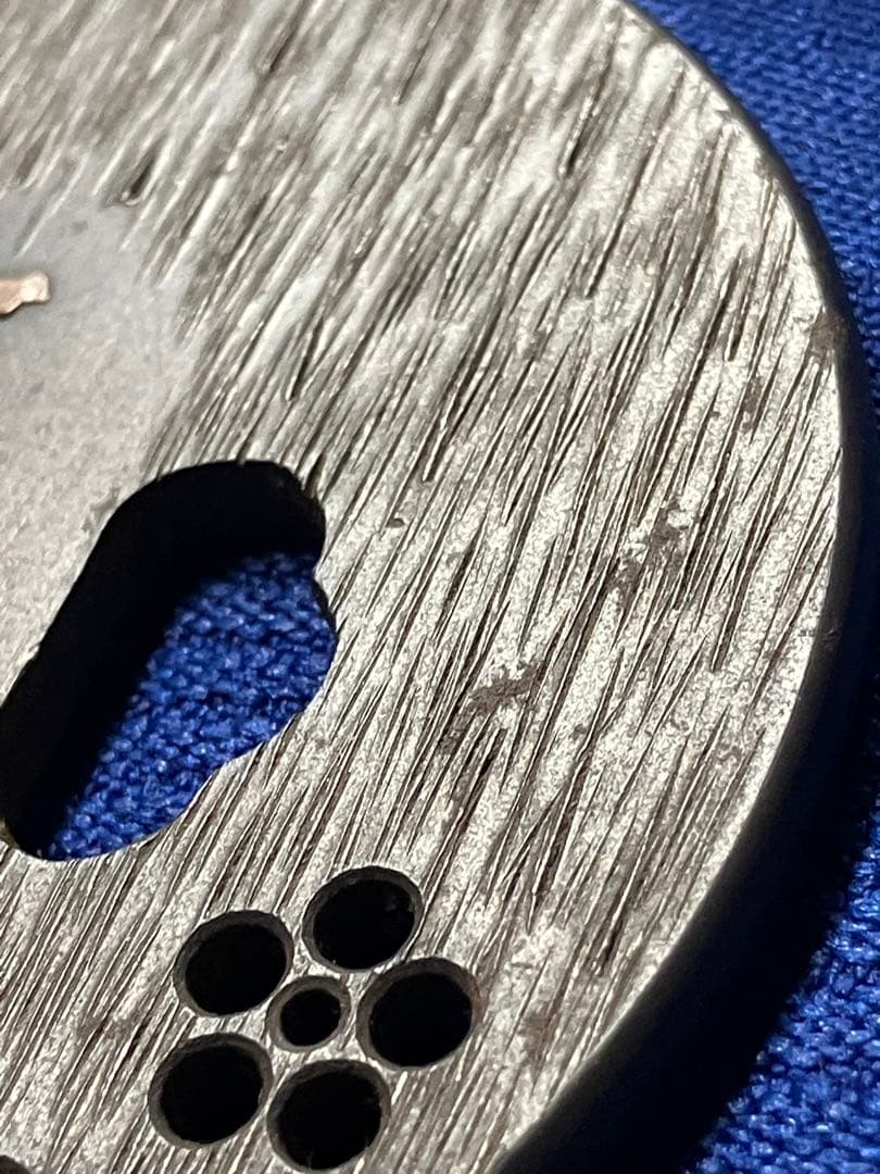 鍔　日本刀　刀　鉄鍔