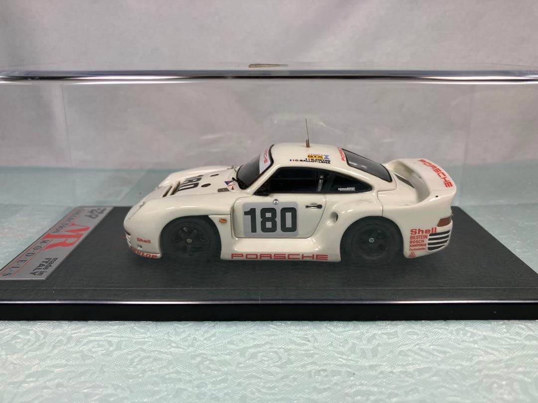MRコレクション　Porsche 959 1986年　ル・マン　No.180 白